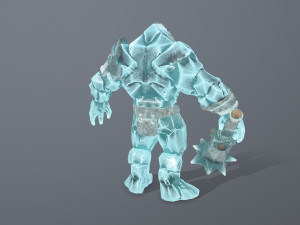 Ice monster 3D Model