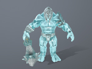 Ice monster 3D Model