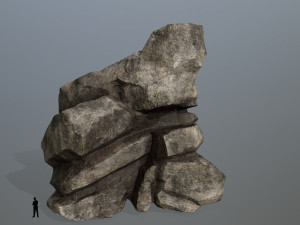 Desert rock 3D 모델
