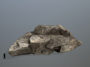 Desert rock 3D 모델