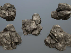 Desert rock 3D Model