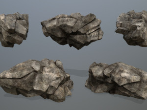 Desert rock 3D 모델