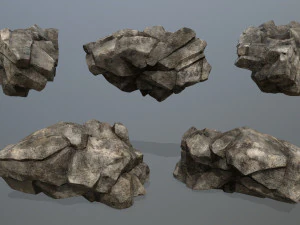 Desert rock 3D Model