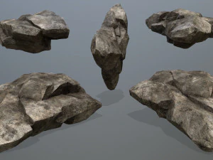 Desert rock 3D Model