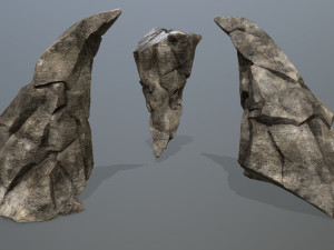 Desert rock 3D 모델
