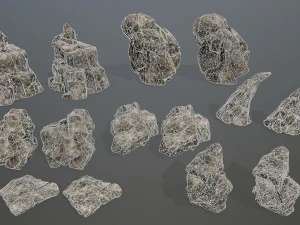 Desert rock 3D Model