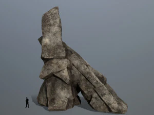 Desert rock 3D Model