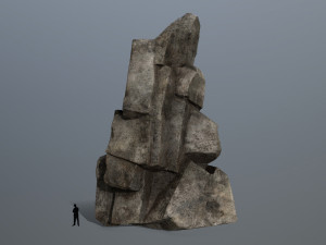 Desert rock 3D Model