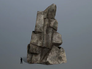 Desert rock 3D Model