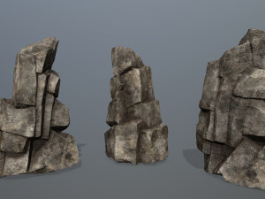Desert rock 3D Model