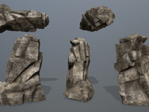 Desert rock 3D Model
