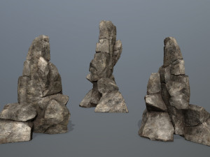 Desert rock 3D Model