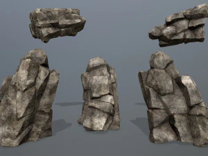 Desert rock 3D Model