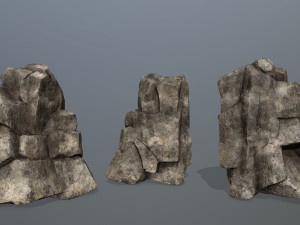 Desert rock 3D Model