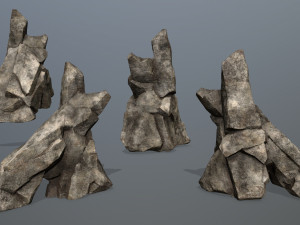 Desert rock 3D Model