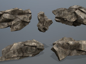 Desert rock 3D Model