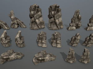 Desert rock 3D Model