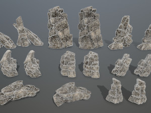 Desert rock 3D Model