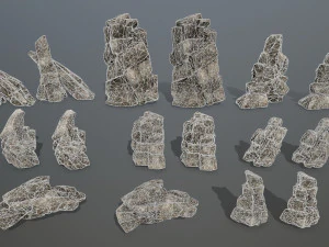 Desert rock 3D Model