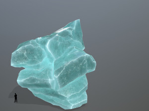 Ice rocks Model 3D