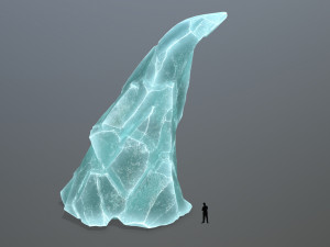 Ice rocks Model 3D