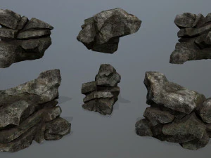 Rocks 3D Model
