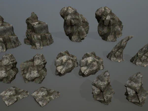 Rocks 3D Model