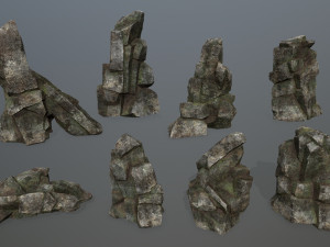 Rocks 3D Model
