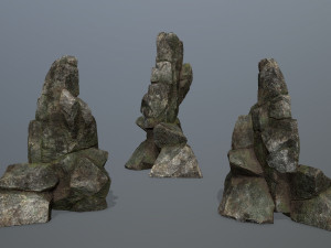 Rocks 3D मॉडल