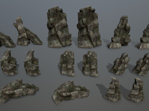 Rocks 3D मॉडल