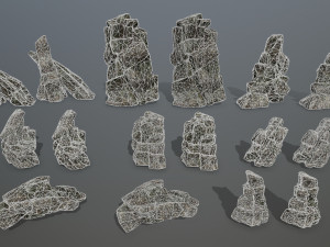 Rocks 3D मॉडल