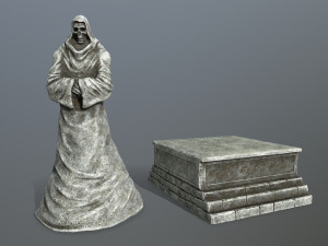 Statue 2 Modelo 3D