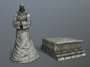 Statue 2 Model 3D