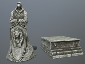 Statue 3 3D Модель