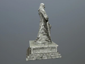 Статуя 3 3D Модель