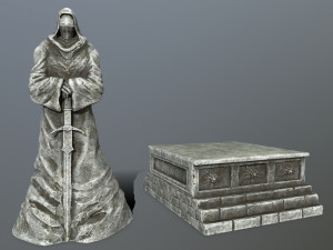 Statue 4 Modelo 3D