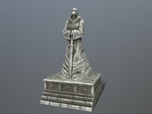 Statue 4 Modèle 3D
