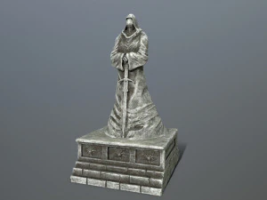Statue 4 3D Model