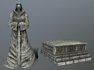 Statue 4 Modèle 3D