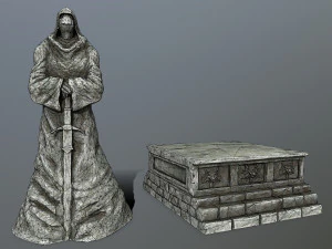 Statue 4 3D Model