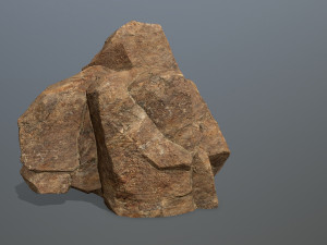 Desert rock set Modelo 3D