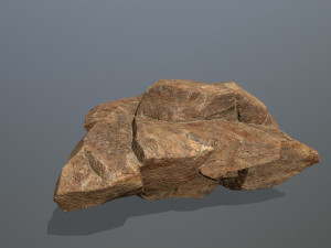 Desert rock set Modelo 3D