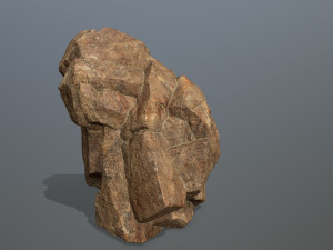 Desert rock set Modelo 3D