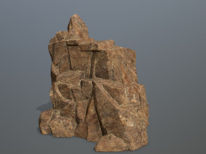 Desert rock set Modelo 3D