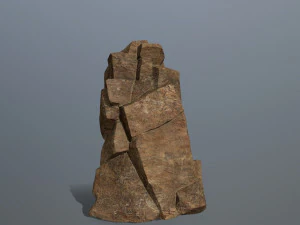 Desert rock set 3D Model