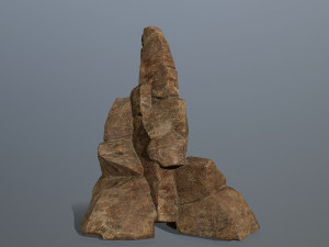 Desert rock set 3Dモデル
