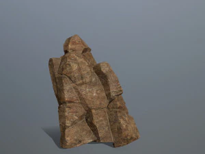 Desert rock set 3D Model
