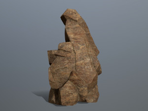 Desert rock set 3Dモデル