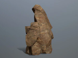 Desert rock set 3D Model