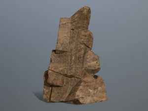 Desert rock set 3D Model